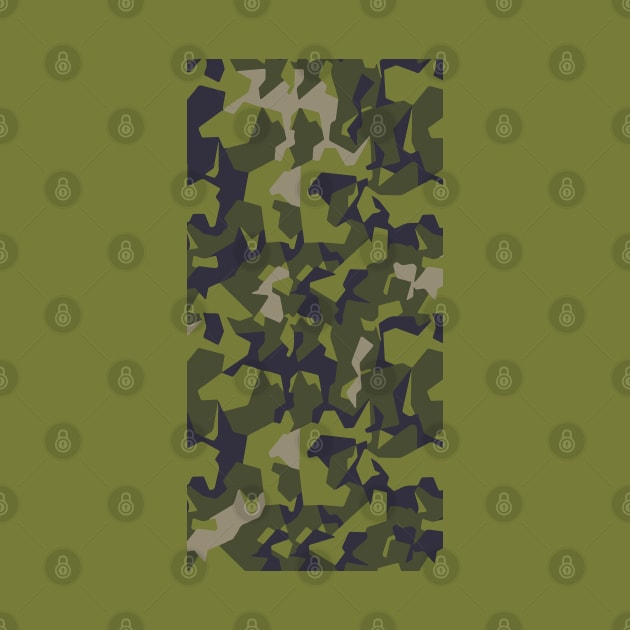 Design camo pattern khaki green by wamtees