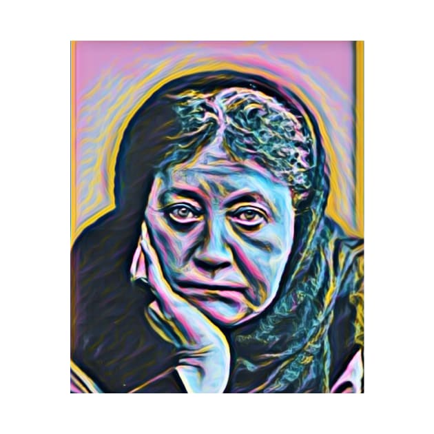 Helena Blavatsky Portrait | Helena Blavatsky Artwork 10 by JustLit