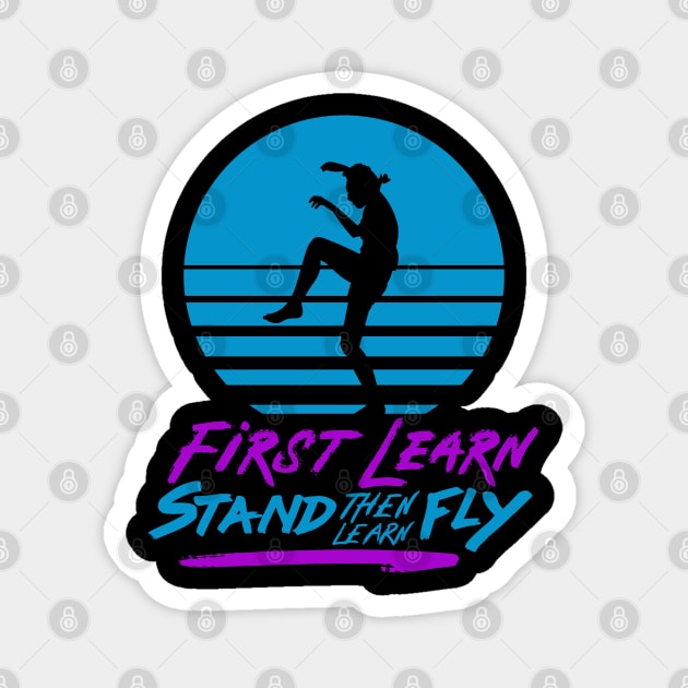 First Learn Stand, then Learn Fly Magnet by Meta Cortex