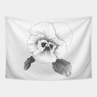 Pansy Flower Tapestry