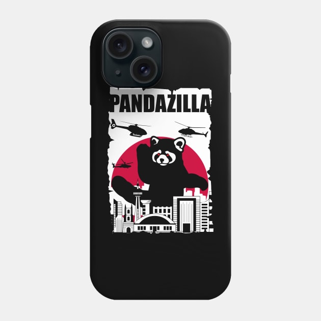 Pandazilla Phone Case by Signal Fan Lab