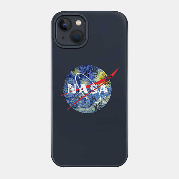 Nasa Starlight distressed - Nasa - Phone Case