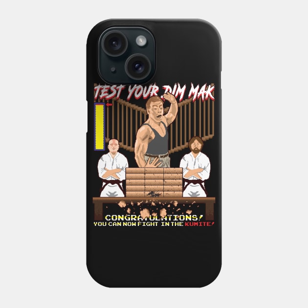 Kumite Kombat Phone Case by wolfkrusemark