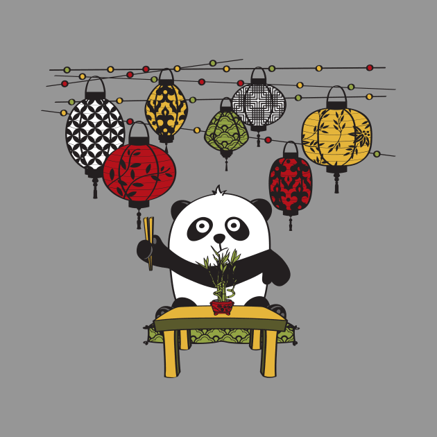 Hungry Panda by MonkeyMade