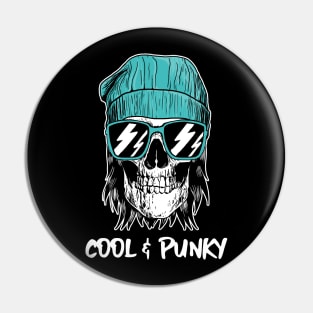 Cool & Punky Skull Pin