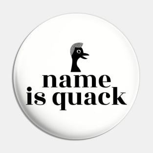 Cool Duck Quack Pin