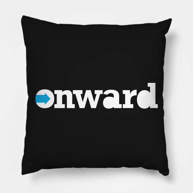 onward Pillow by directdesign