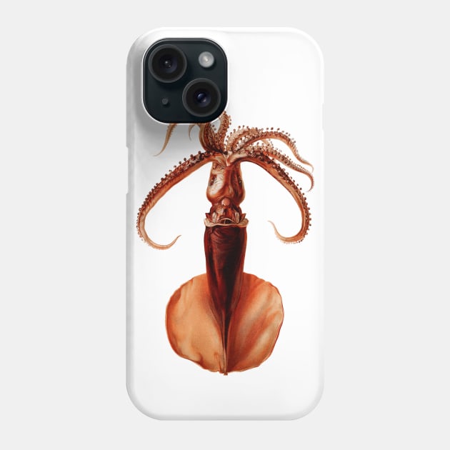 Giant Squid Phone Case by YOPD Artist