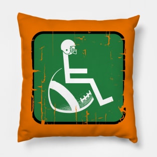 Handi-Capable Football Logo Pillow