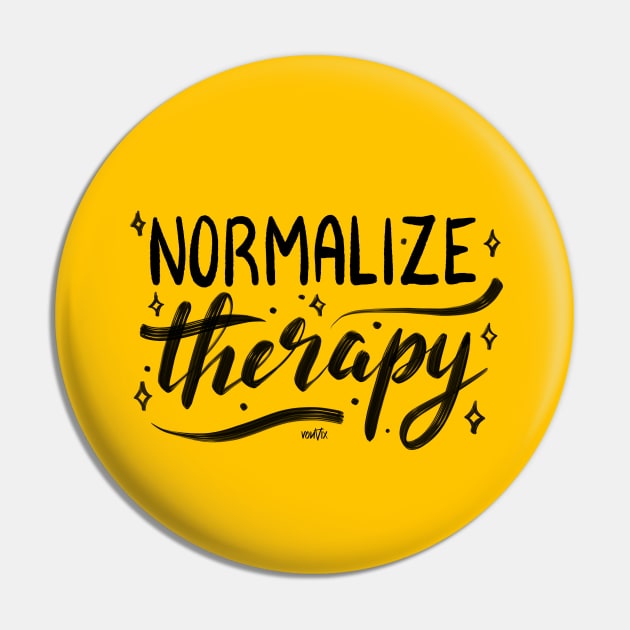 Normalize Therapy Pin by von vix