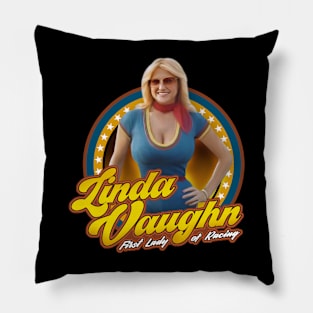 The First Lady of Racing Pillow