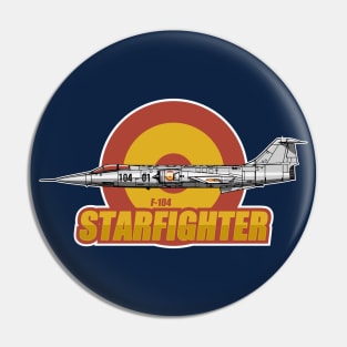 Spanish F-104 Starfighter Pin