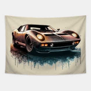 Lamborghini Miura Tapestry