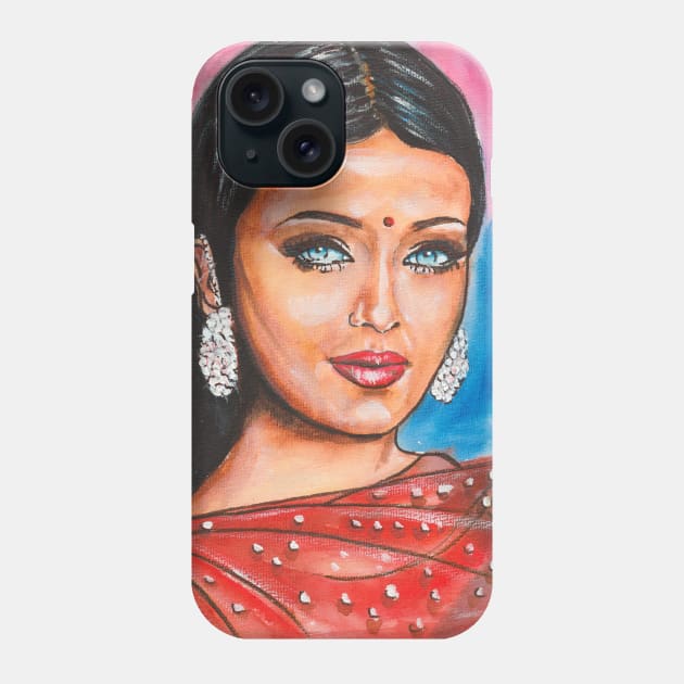 Aishwarya Rai Phone Case by Svetlana Pelin