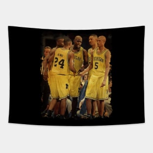 vintage time out team Tapestry