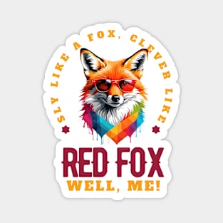 Red Fox Magnet