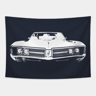 Buick LeSabre 1960s American classic car monoblock white Tapestry