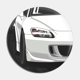 Honda S2000 AP2 Rolling - Championship White Pin