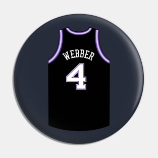 Chris Webber Sacramento Jersey Qiangy Pin