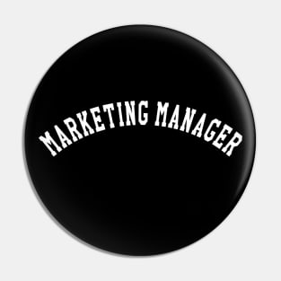 Marketing Manager Pin