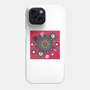 Pink modern contemporary design, Phone Case