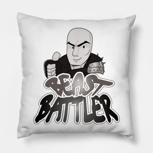 Beast Battler Pillow by lacbro