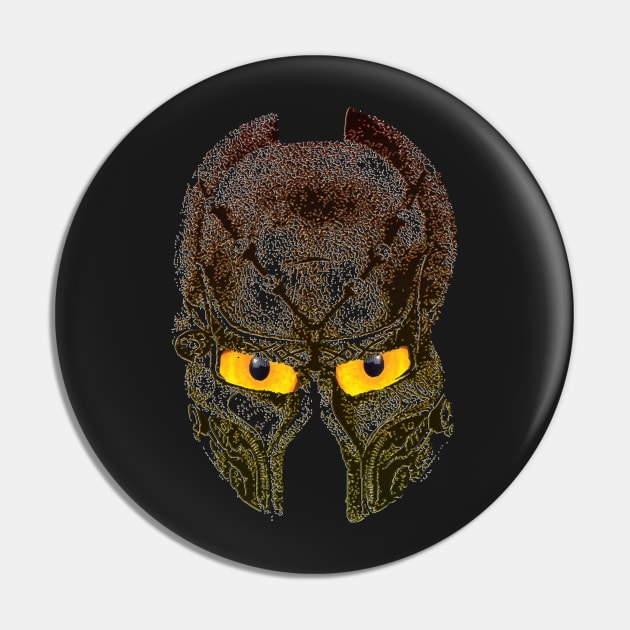 Viking helmet Pin by Hujer