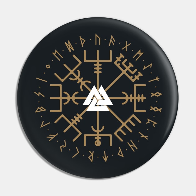 Vegvisir Pin by BadBox