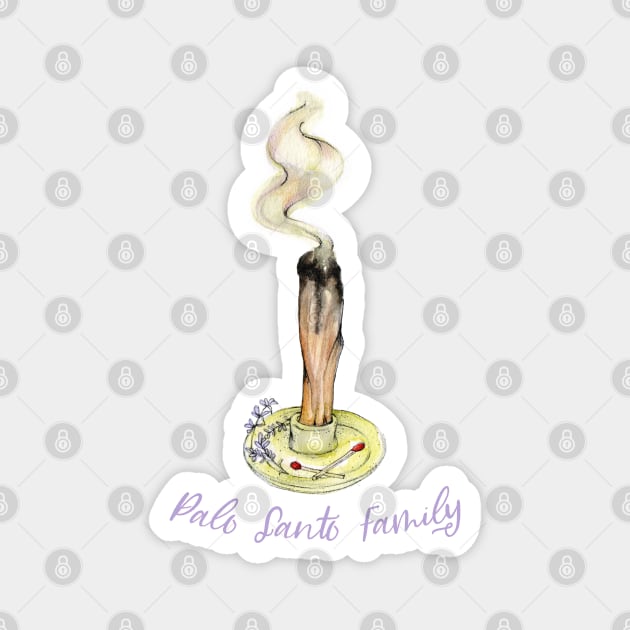 Palo Santo Family Magnet by LaBellaCiambella