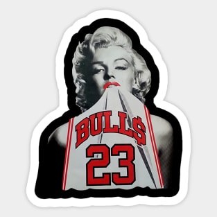 dennis rodman chicago bulls Sticker for Sale by jessicanoble