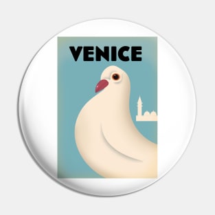 Venice travel poster Pin