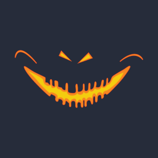 MASK - Halloween Pumpkin Face T-Shirt