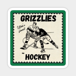 Old Timey Utah Grizzlies Magnet