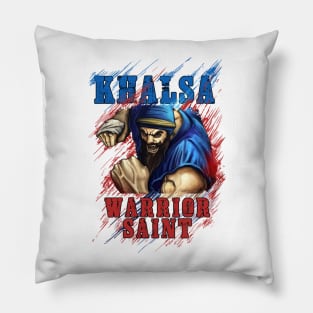 Khalsa Saint warrior Pillow