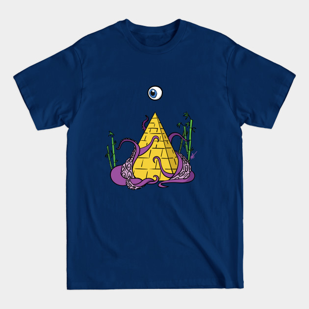 Discover All Seeing Eye - All Seeing Eye Pyramid - T-Shirt