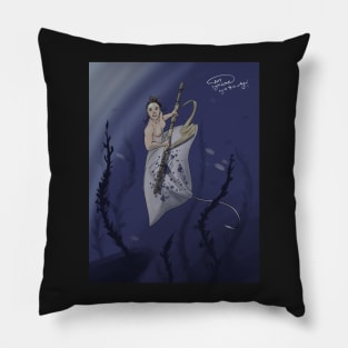 Ray Mermaid Pillow