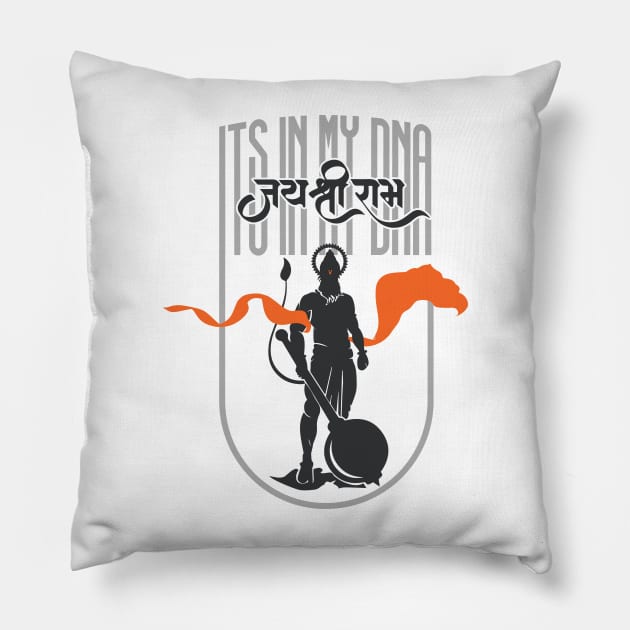 Its In My DNA Pillow by PixelGrafiks