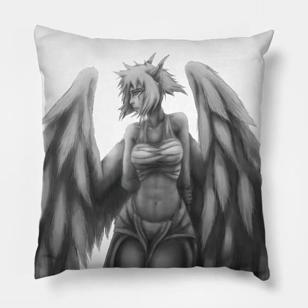 Wings Pillow by mikebarart