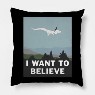 I Want to Believe (in Falkor) Pillow