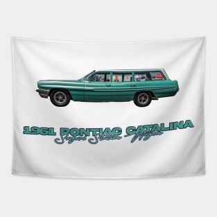 1961 Pontiac Catalina Safari Station Wagon Tapestry