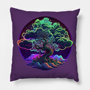 Tree of Life in the Clouds Pillow