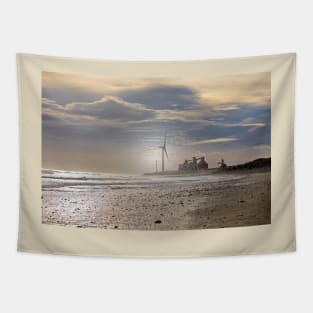 Artistic Northumbrian beach Tapestry