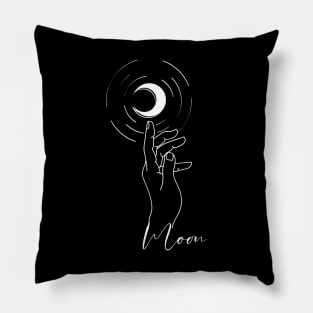 touch the moon Pillow