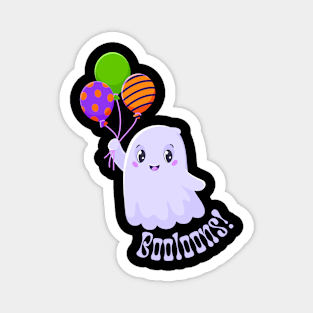 Booloons Tee - Playful Ghostly Celebration Magnet