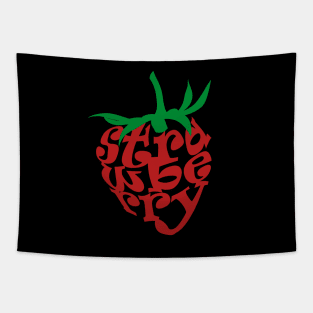 Strawberry is a symbol of love and happiness. Tapestry