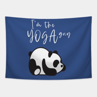 Sleeping Panda, Yoga Master Tapestry