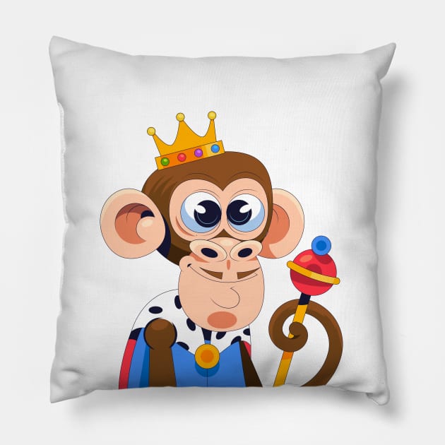 Monkey King Pillow by Mako Design 