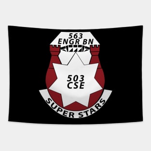 563rd Engineer Battalion - DUI wo Txt X 300 Tapestry