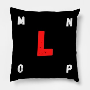 letter L Pillow