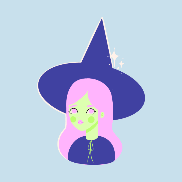 Magic witch by Little Miss Arkham